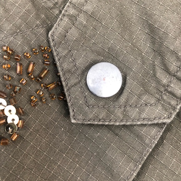 Cache .. beaded cargo pants - Picture 10 of 16